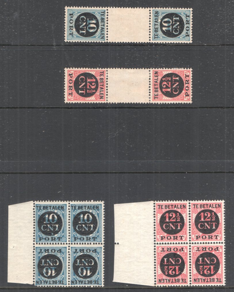 Holanda 1924 - Portugal - P67 A+B / P68 A+B - Compleet #1.0