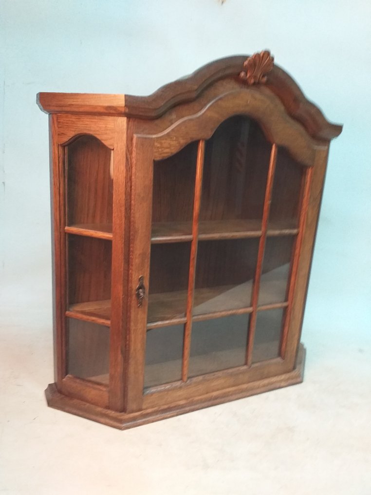 Witryna - Dąb - Szafka witrynowa dębowa #1.0