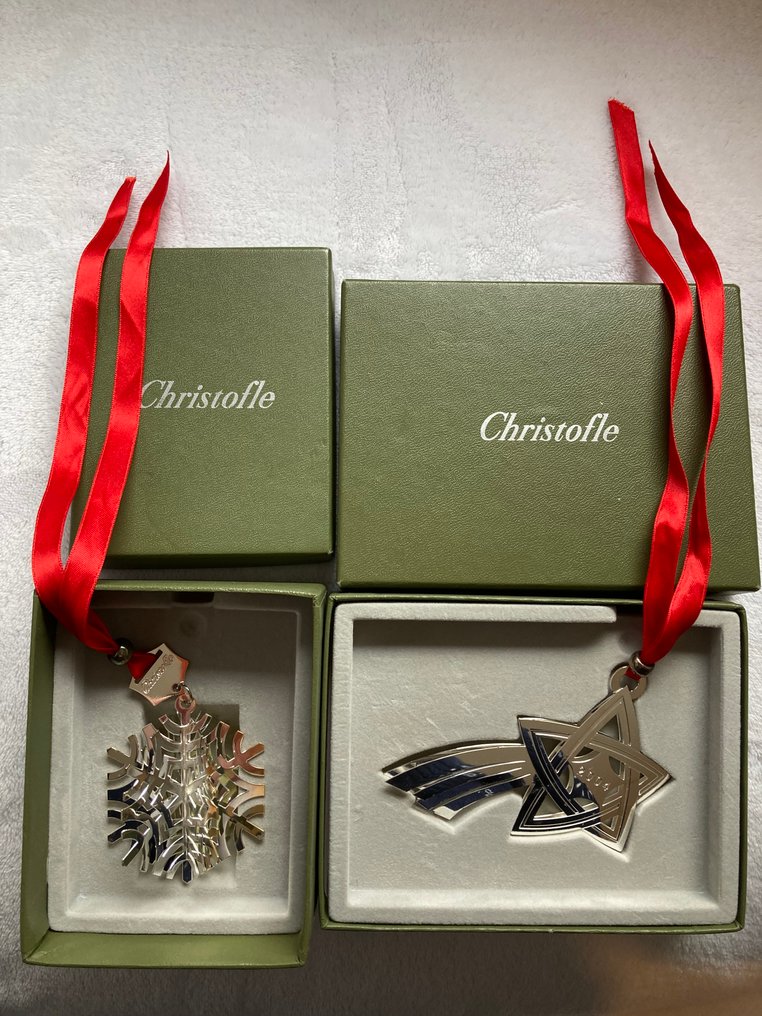 Kerstboomversiering Christofle (2) - Verzilverd #1.0