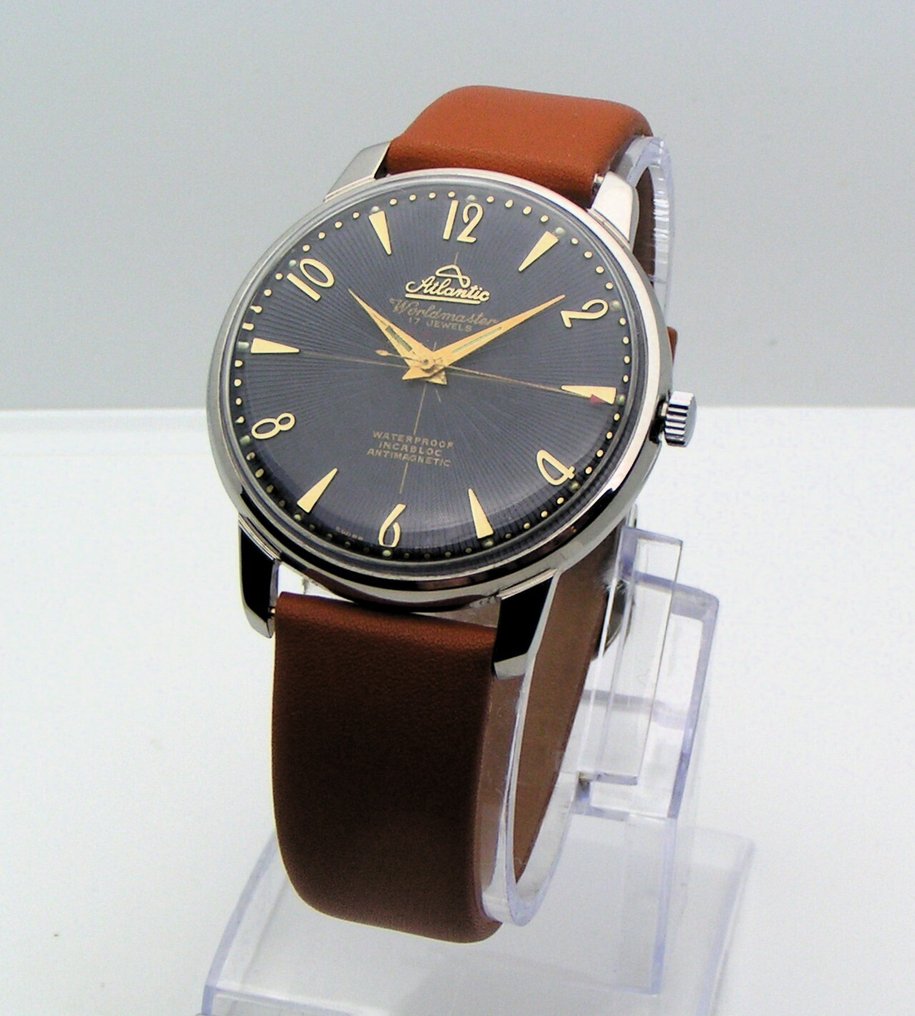 Atlantic Worldmaster - Prima - Promienista tarcza - cal. AS 1188 - Ingen mindstepris - Mænd - 1960-1969 #1.0
