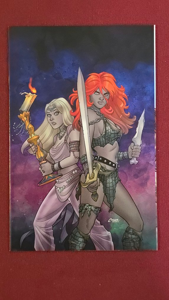 The Invincible Red Sonja #9 #10 - (Cover Conner Ltd Virgin)  (Cover Linsner Ltd Virgin) - 2 Comic - EO #3.2