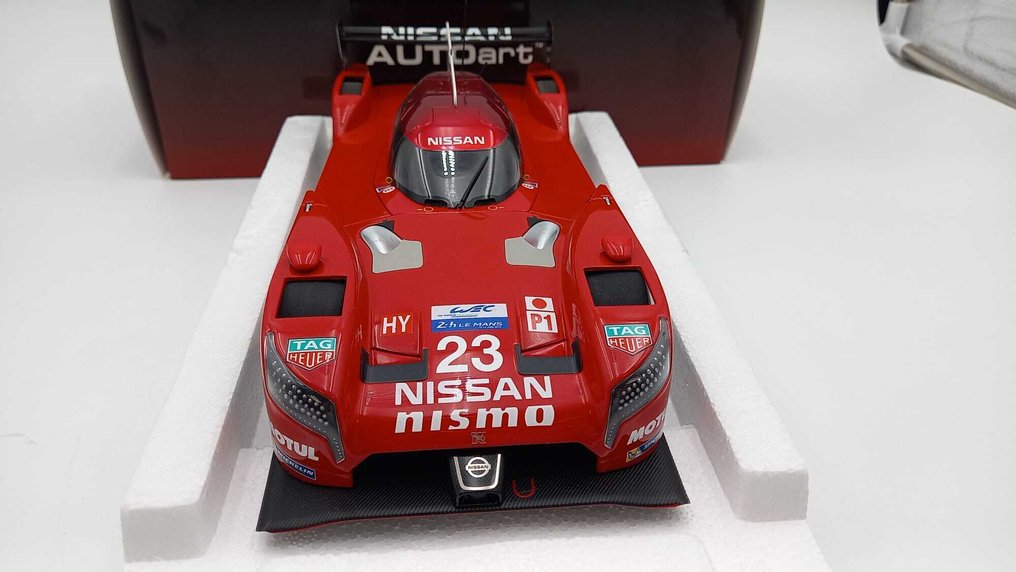 Autoart 1:18 - Miniatura de carro - Nissan GT-R LM Nismo 2015 - (cod.C39) #1.0