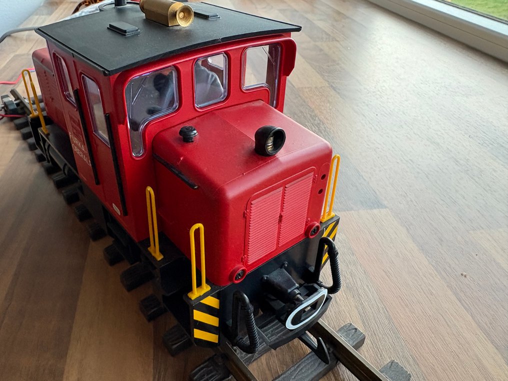 LGB G - 2061 (20601) - Diesel lokomotiv (1) - Tm 2/2 Schoema - Furka Oberalp #4.3