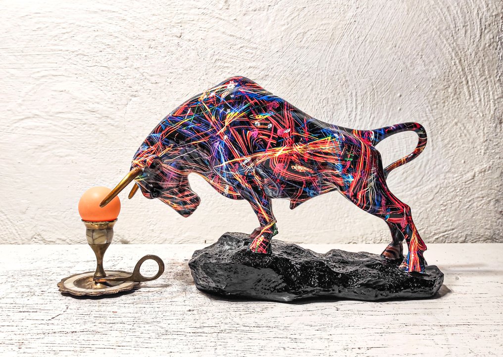 戶外雕塑, Toro - 35 cm - 樹脂 #2.1