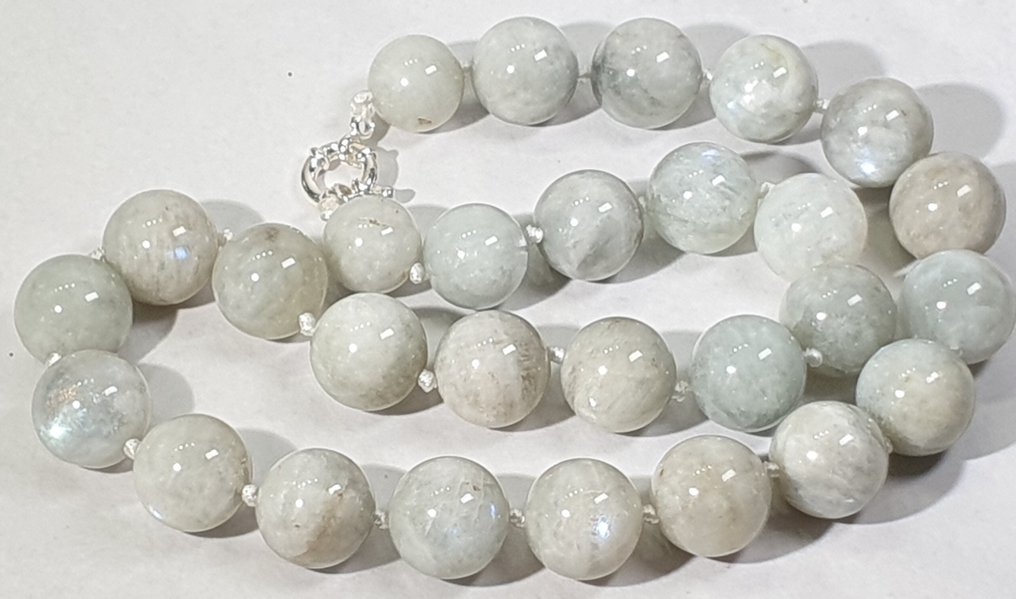 Φυσική πέτρα της Σελήνης - ΠΟΛΥ ΜΕΓΑΛΗ - ΙΔΙΑΙΤΕΡΑ ΕΞΑΙΡΕΤΙΚΗ - Συγκέντρωση, Σοφία και Ειρήνη - - Κολιέ #1.0