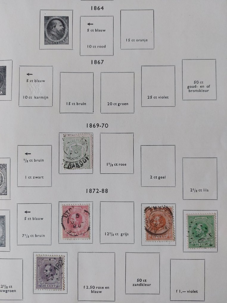 Ολλανδία 1869/1999 - Συλλογή σε 3 πολυτελή άλμπουμ DAVO. #2.1