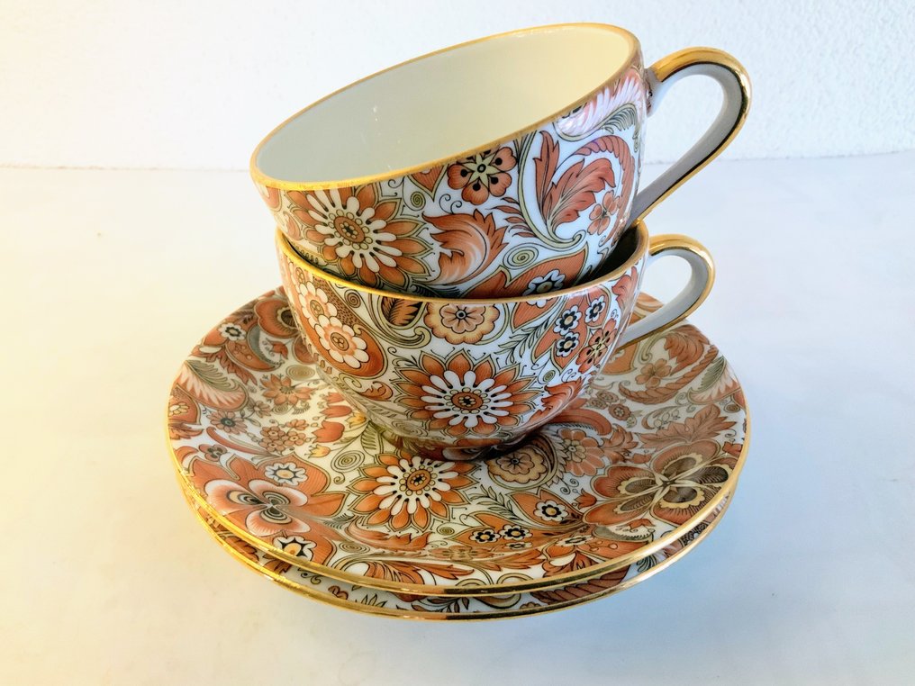 Bernardaud & Co. Limoges - 茶具 - 瓷 - 佩斯利花纹。拉泽拉斯 #3.2