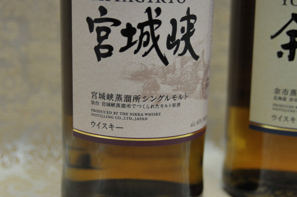 Yoichi & Miyagikyo Single Malt - Nikka  - 700ml - 2 pullojen #3.2