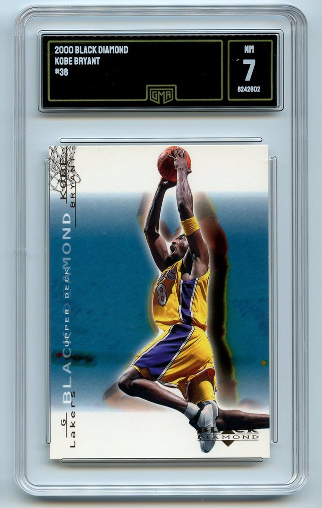 Panini & Upper Deck Lot of 2 - 2012 Anthology GMA 9 & 2000 Black Diamond GMA 7 - Mint Kobe Bryant - 2 Card - Perfeito (M) #2.1