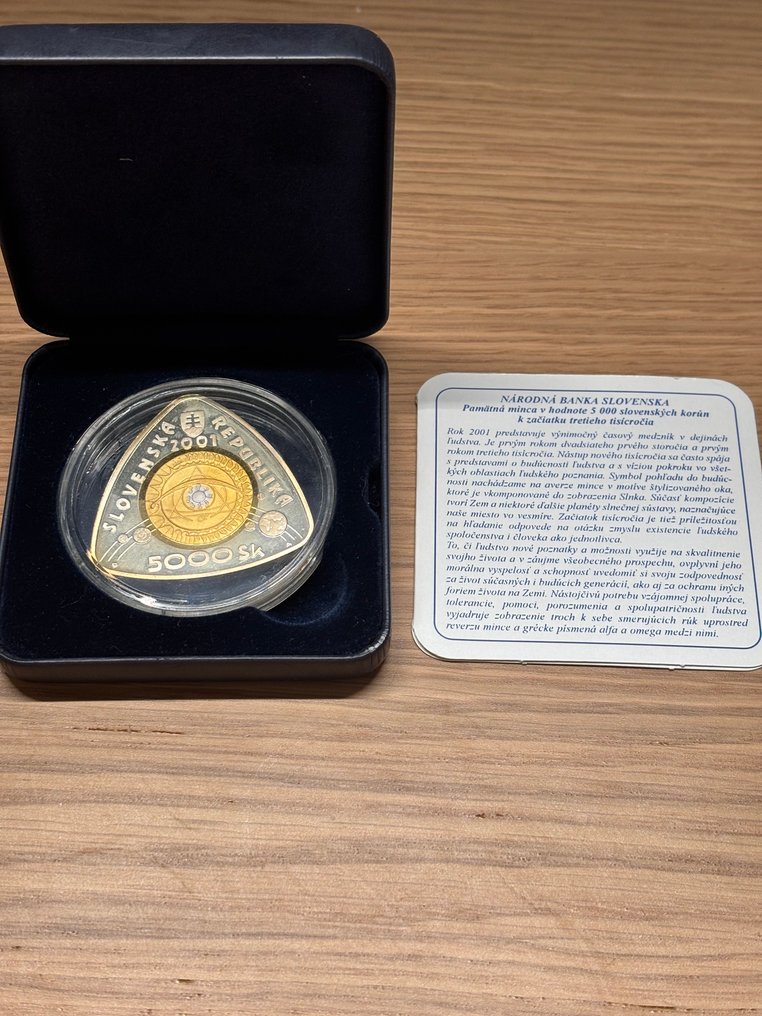 Slovaquie. 5000 Sk 2001 – 3rd millennium #2.1