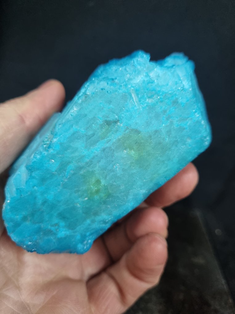 超大尺寸 Aqua Aura 石英水晶 水晶群 - 高度: 105 mm - 宽度: 50 mm- 322 g #4.3