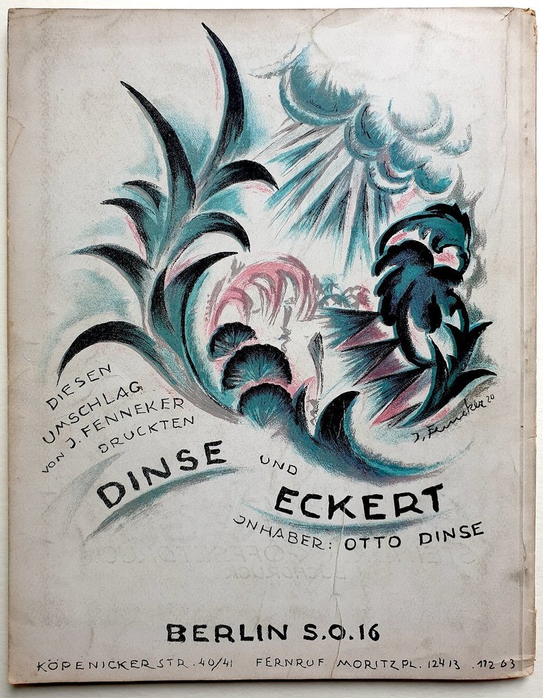 Josef Fenneker - Das Plakat - Sonderheft: Tanz und Musik - 1921 - 1921 #1.0