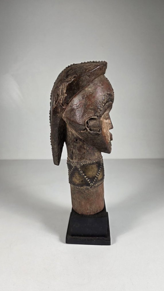 Κεφάλι από ξύλο και μέταλλο - Tsogo - Γκαμπόν  (χωρίς τιμή ασφαλείας) #3.2