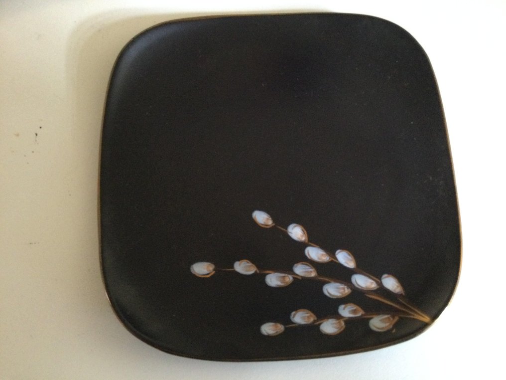 flora gouda - 盤子 (8) - 陶器 - Lente 手工绘制的 #1.0