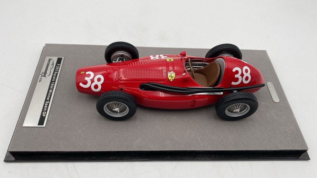 Tecnomodel 1:18 - 模型汽车 - Ferrari 553 Squalo F1 M. Hawthorn Winner Spain GP 1954 - (cod.C17) #2.1