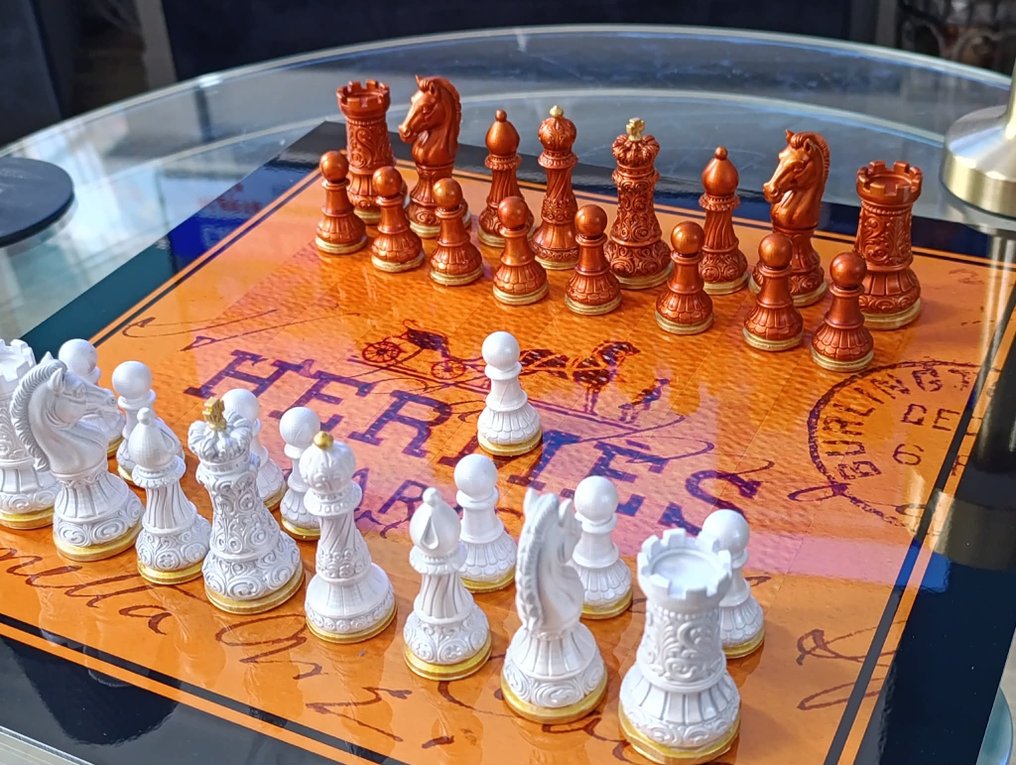 Dominique Kleiner - Hermès orange Baroque #1.0