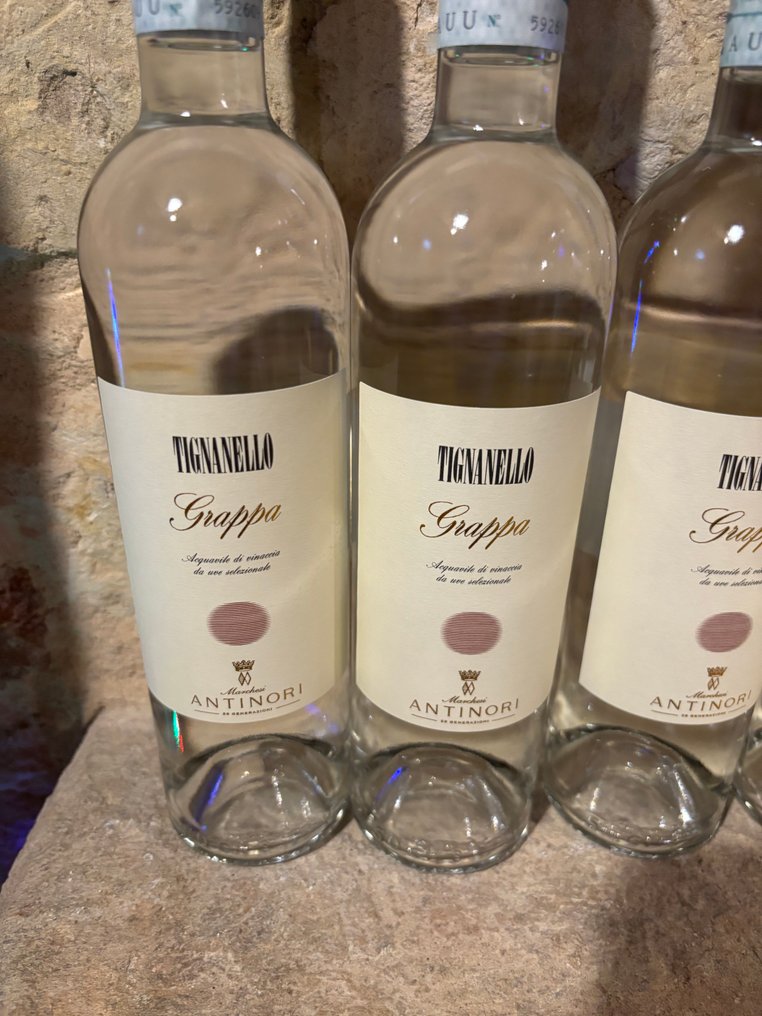 Antinori - Tignanello Grappa  - 500 ml - 6 flaskor #1.0