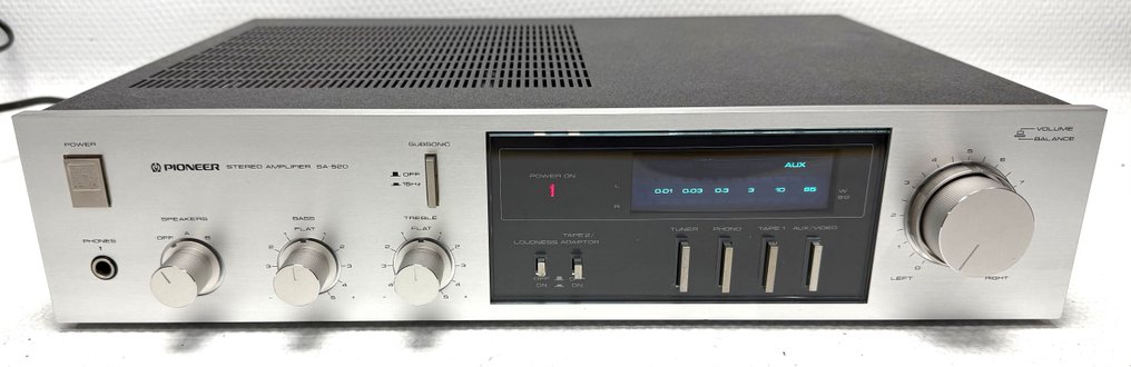 Pioneer - SA-520 Solid state integrated amplifier #1.0