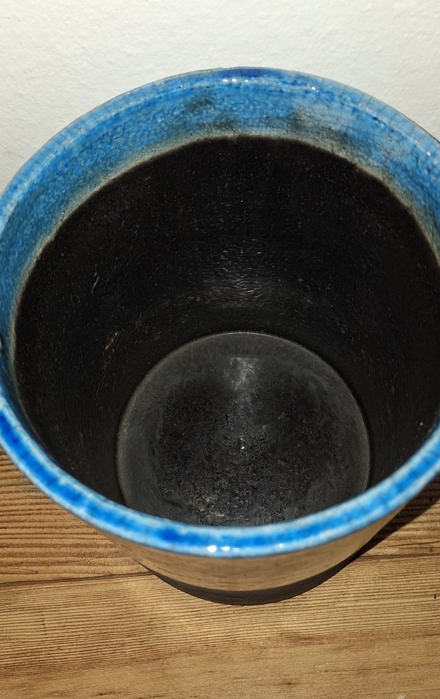 GDS Ceramiche e Design - 花盆 - 花箱 - 搪瓷 - Vaso Raku "Fat Lava" #3.2