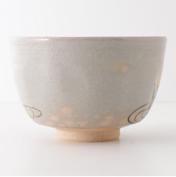 Hanabusa Mine - Μπολ τσαγιού - Κεραμικό - Kyoyaki / στυλ Kenzan #3.2