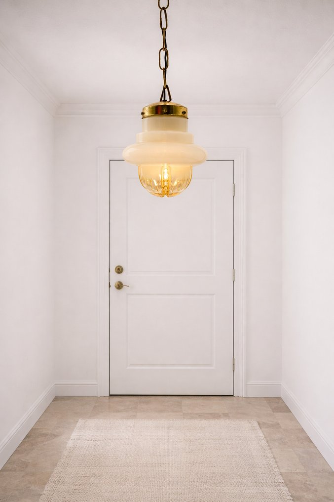 Hanging lamp - Glass, Brass #1.0