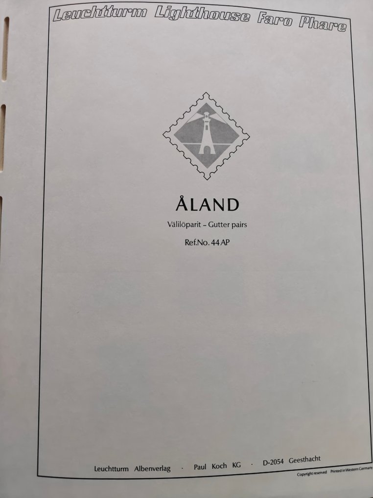 芬兰 1984/2014 - Aland Gutter 完整收录，出自一张精彩的 Lighthouse 专辑。 - norma #1.0