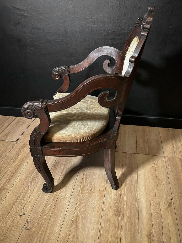 Πολυθρόνα - Ξύλο - Antica Poltrona Carlo X #3.2