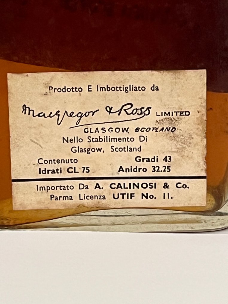 Macgregor's 20 years old  - b. αργά μέσα στα τέλη της δεκαετίας του 1960 και αρχές της δεκαετίας του 1970 - 75cl #4.3