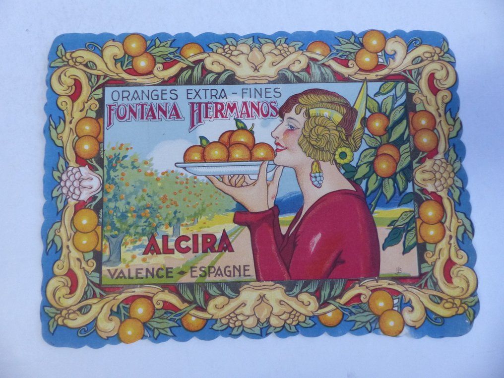 Anonymous - A rare collection of 70 small Spain posters of oranges - Years 1930s-1960s #2.1