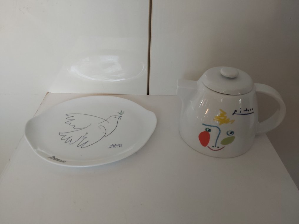 Tognana pour MMI - Picasso (after) - Σερβίτσιο καφέ και τσαγιού (9) - Πορσελάνη - θερής, κούπα, ποτήρι, δίσκος #2.1