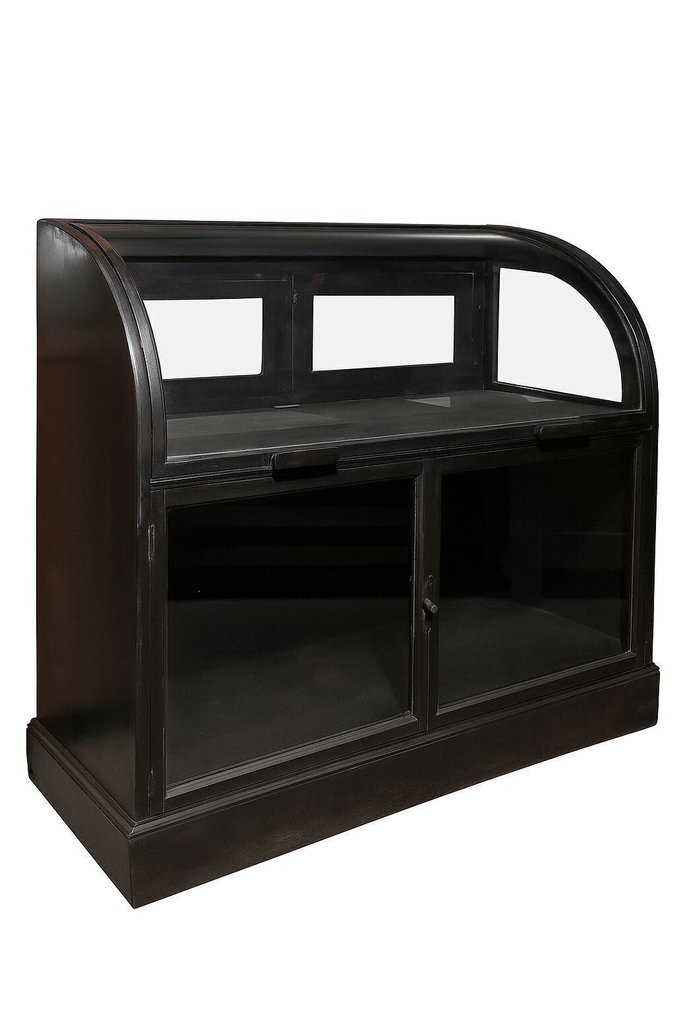 Armoire - Teck - Toonbank ancien noir #1.0