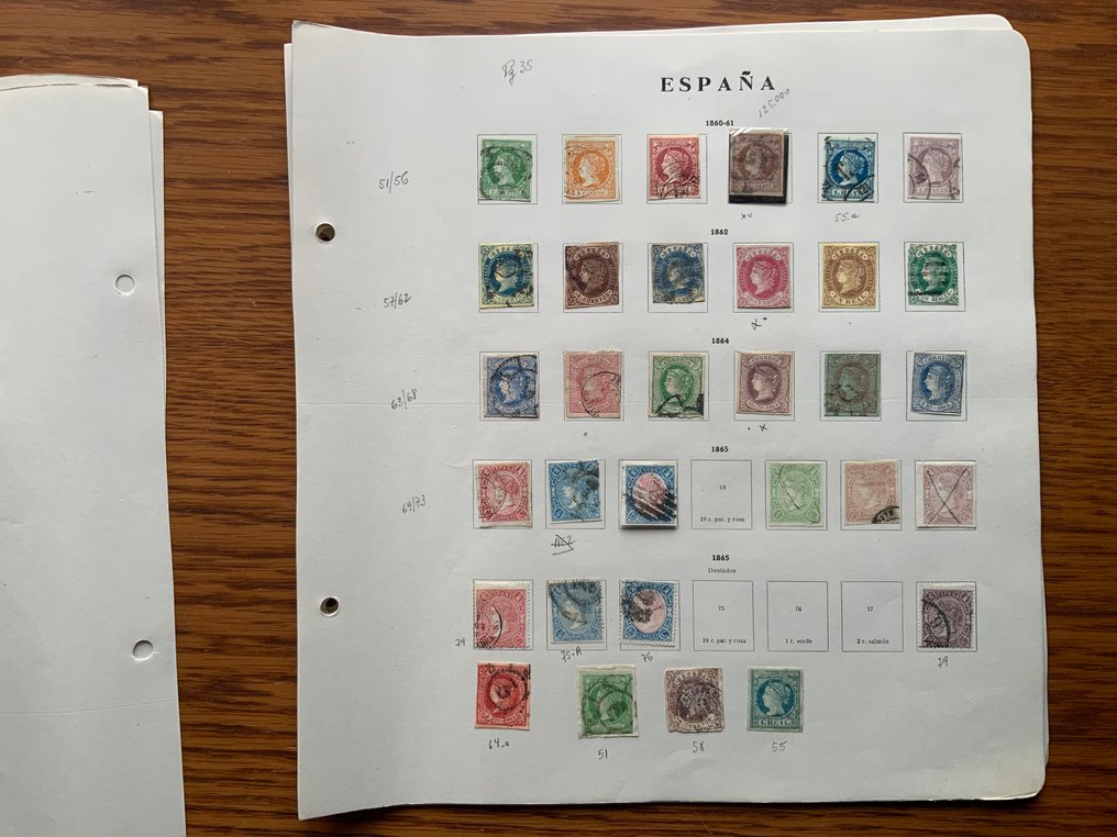 Ισπανία 1850/1899 - Gran συλλογή 1ºCentenario κλασική περίοδο (+12000€) #3.2