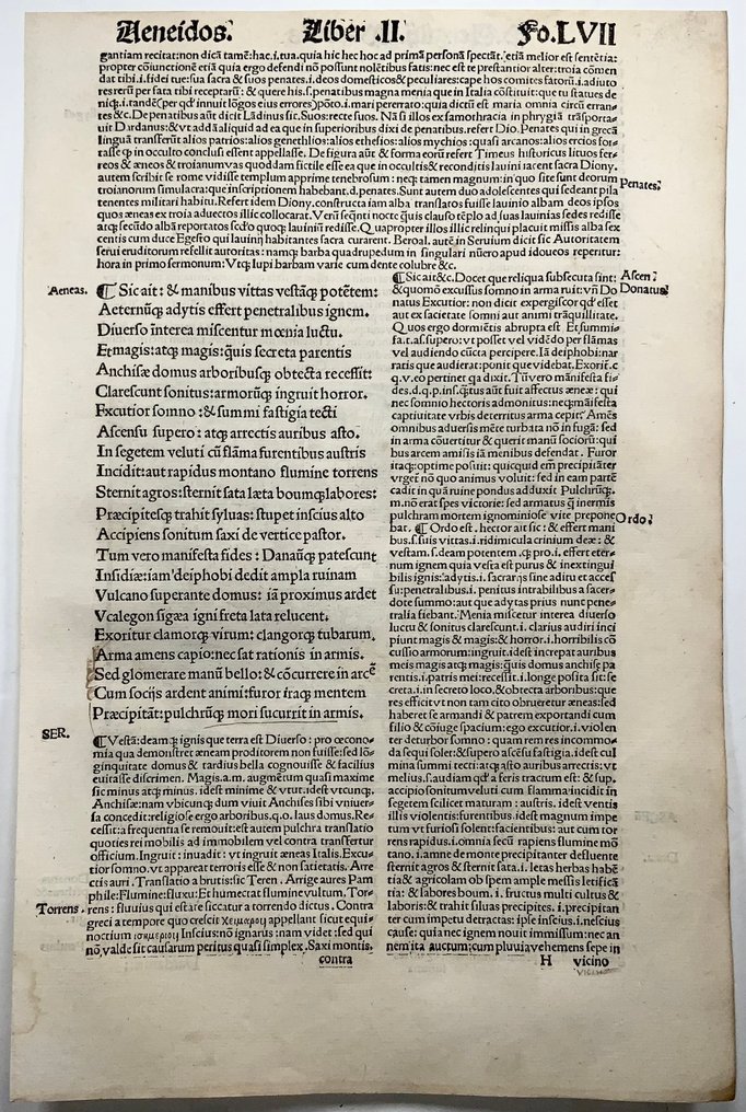Master of Gruninger Workshop, Virgil - Aeneid, Aneas before Troy burning - 1517 #4.3