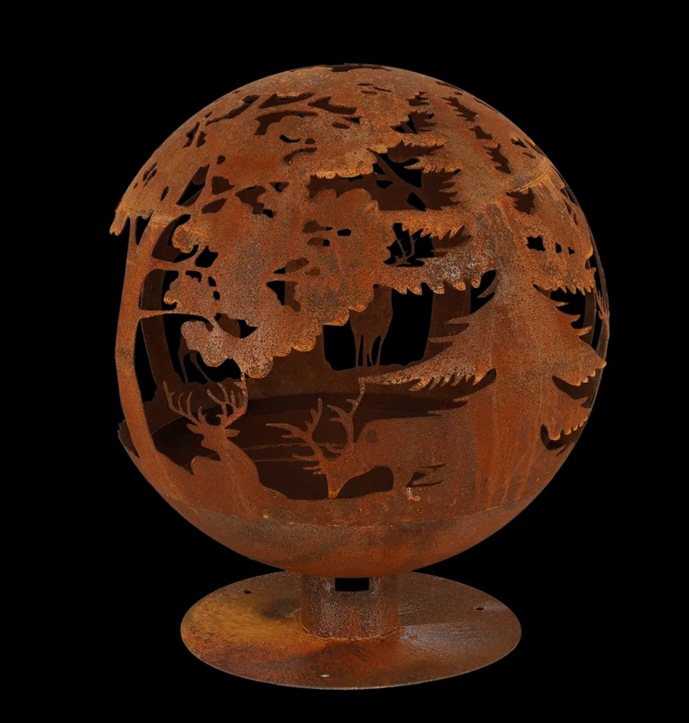 Industrial Αρχιτεκτονικό στολίδι - 2025 - Vuur schaal - IronArt  #4.3