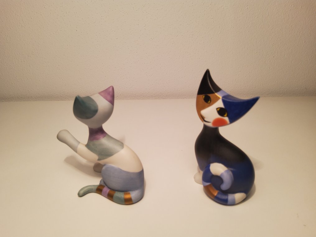 Goebel - 小塑像 - Katzenfiguren von Rosina Wachtmeister "Jerome" (2) - 瓷器 #3.2
