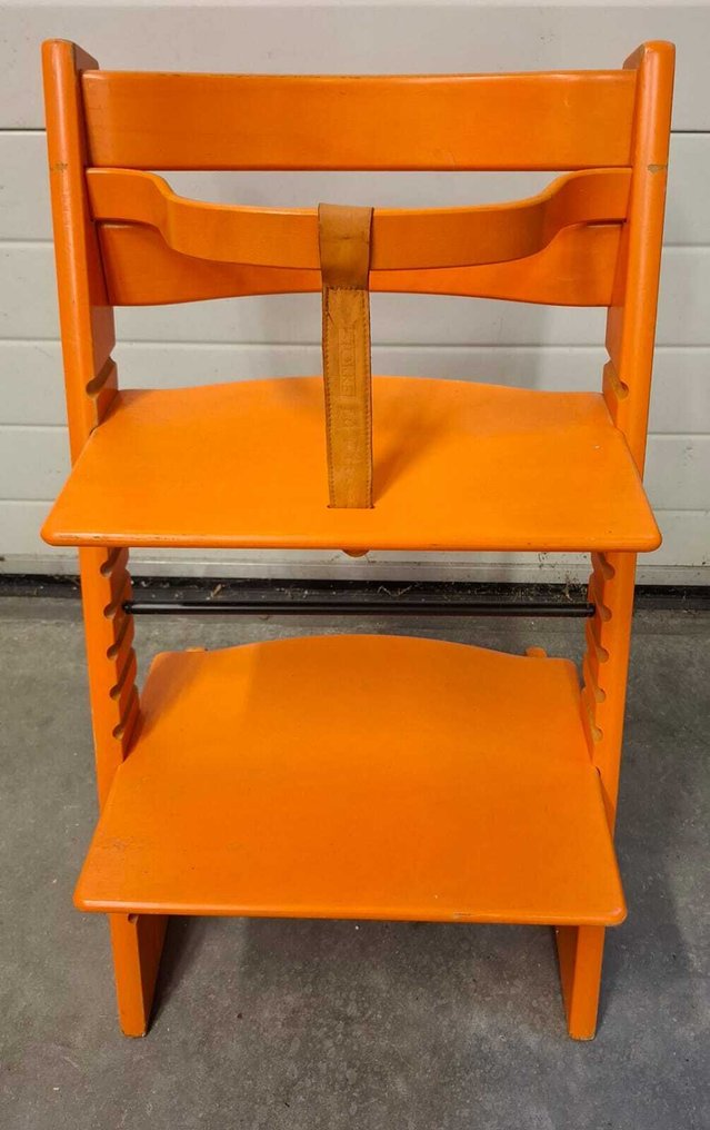 Peter Opsvik - 椅子 - Tripp Trapp - 山毛榉漆 - 原装的橙色 #2.1