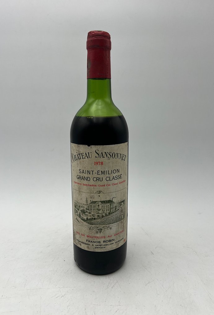 1978 Château Sansonnet - Bordeaux, Saint-Émilion Grand Cru Classé - 4 Pullot (0.7 L) #2.1