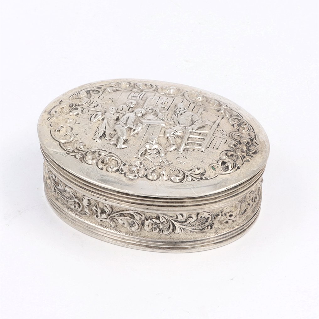 NO RESERVE - Zaanlandse Zilversmederij - Κουτί ταμπάκο - .833 silver #1.0