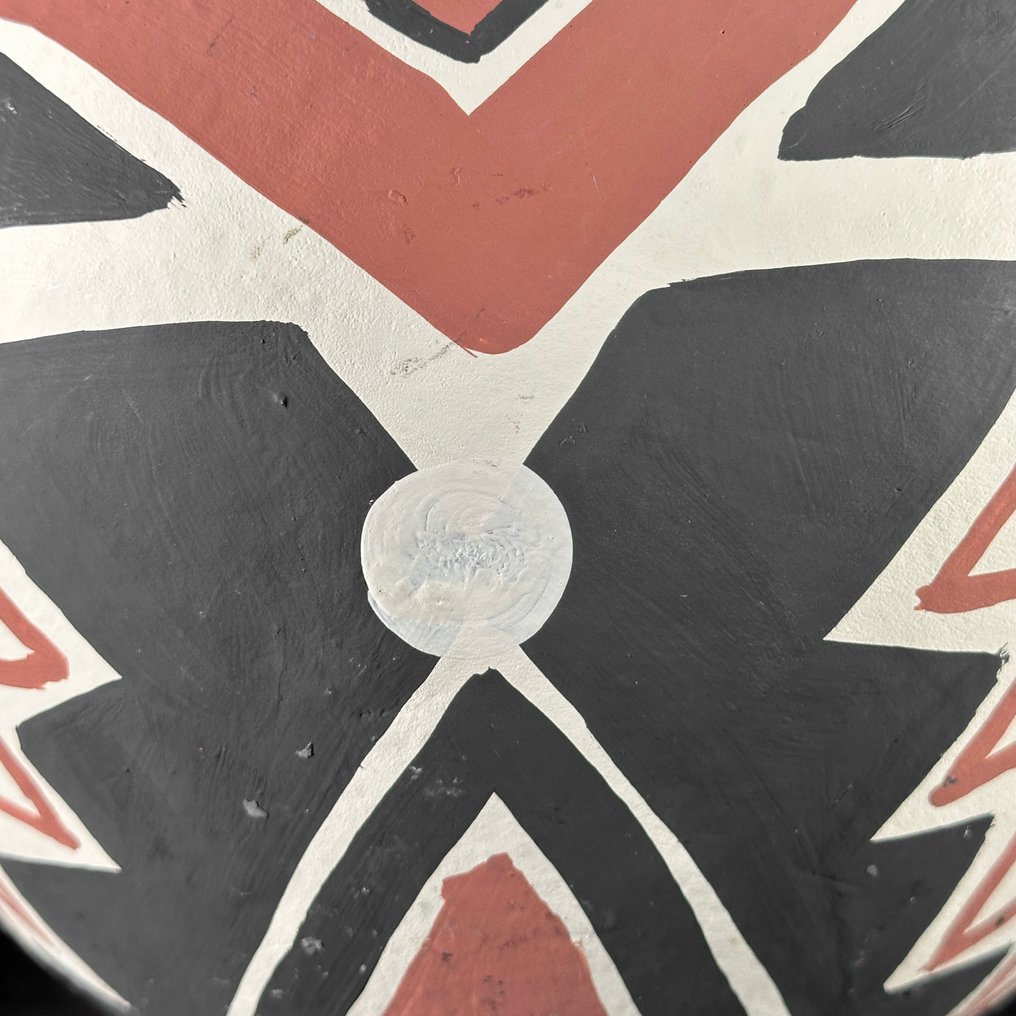 装饰饰品 - NO RESERVE PRICE - C- Wonderful Decorative Colorful Terracotta vase - 印度尼西亚 #4.3