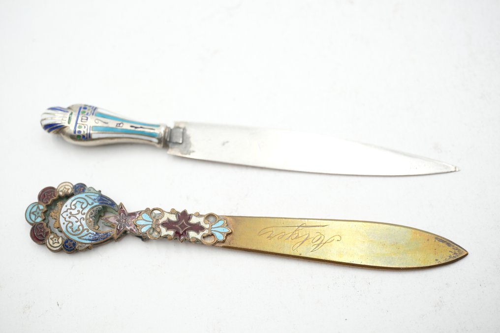 Statuetta - Letter Openers  (2) - .800 argento #2.1