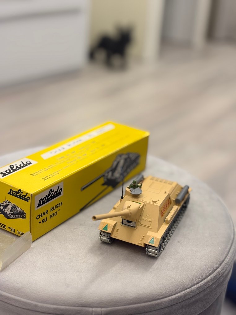 Solido 1:50 - Στρατιωτικό όχημα μοντελισμού - Solido ref. 208 – Char Russe SU-100 #2.1