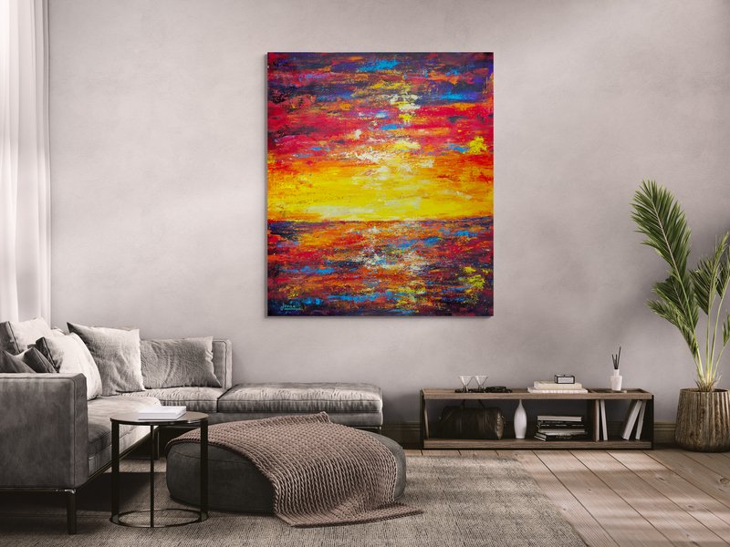 Jovan Srijemac (1962) - Dancing colors before the night- XXL #2.1