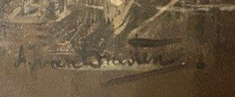 Arend Jan van Driesten (1878-1969) - Duinvijver bij Noordwijk #2.1