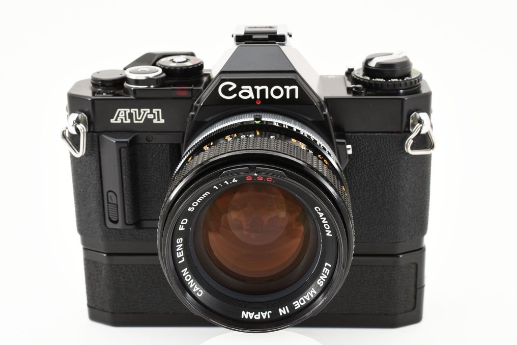 Canon AV-1 + Power Winder A + FD 1,4/50mm S.S.C. | Αναλογική φωτογραφική μηχανή #2.1