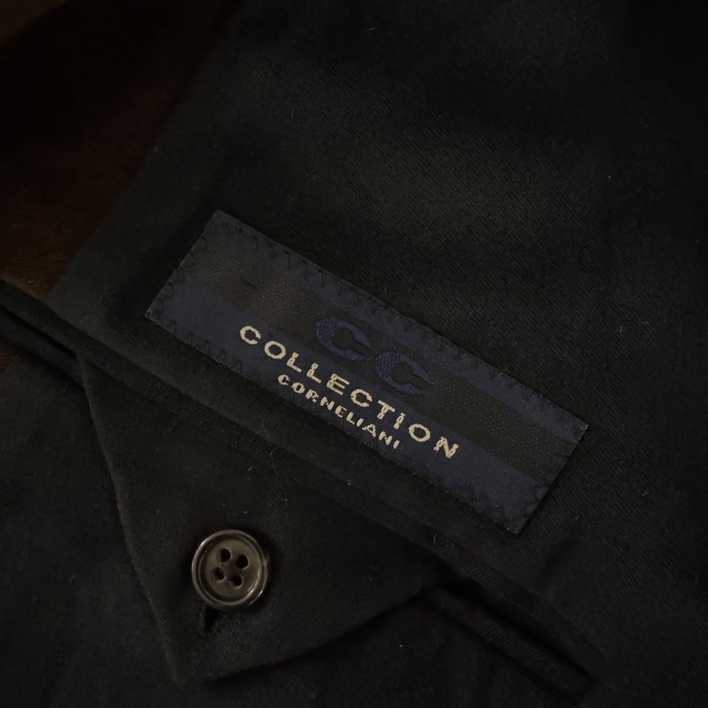 CC Corneliani Collection - Velvet Cotton - Size 52 - Παλτό #1.0