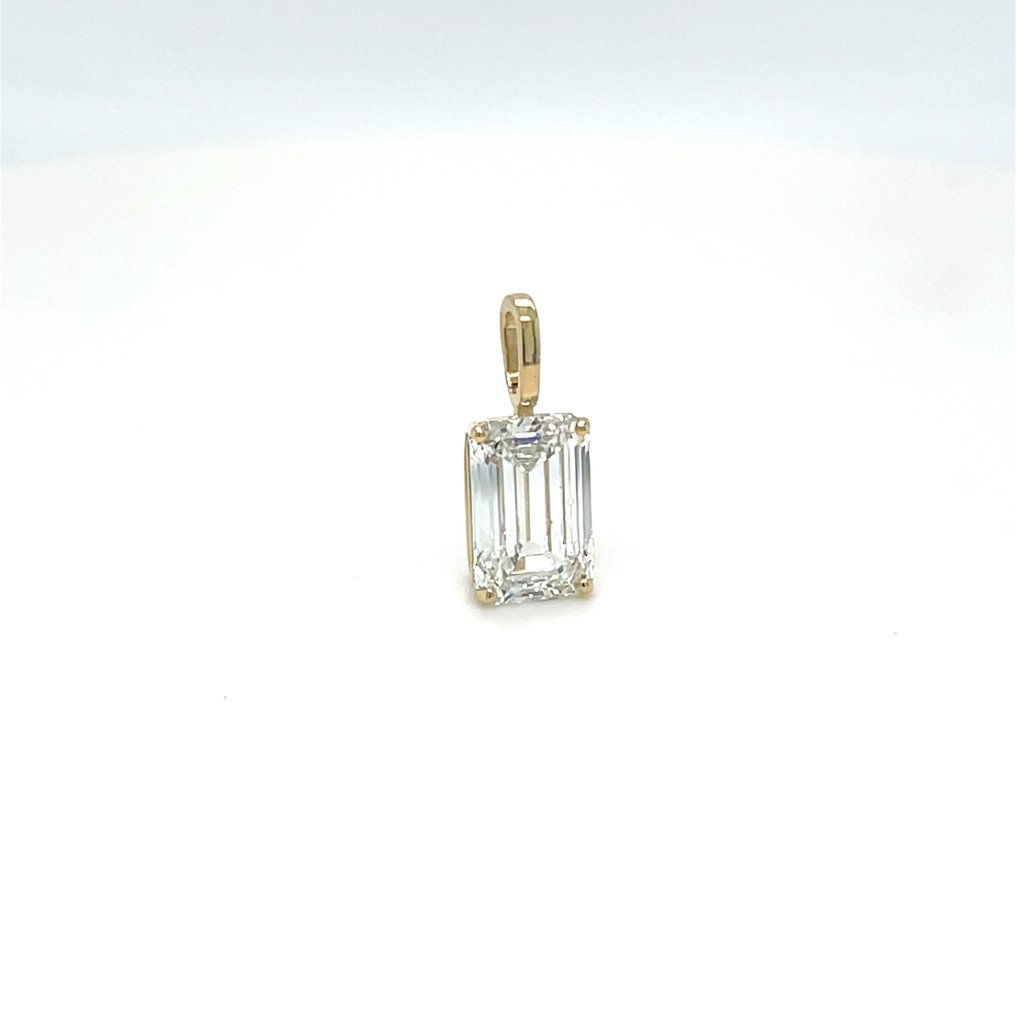 没有保留价 - 吊坠 - 14K包金 黄金 - 2.04ct. tw. 钻石 (实验室培育) #2.1