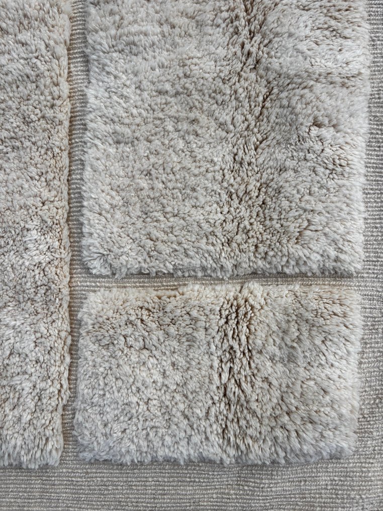 摩洛哥现代贝尔贝羊毛地毯 - 小地毯 - 220 cm - 170 cm - 手工编织羊毛地毯 #2.1