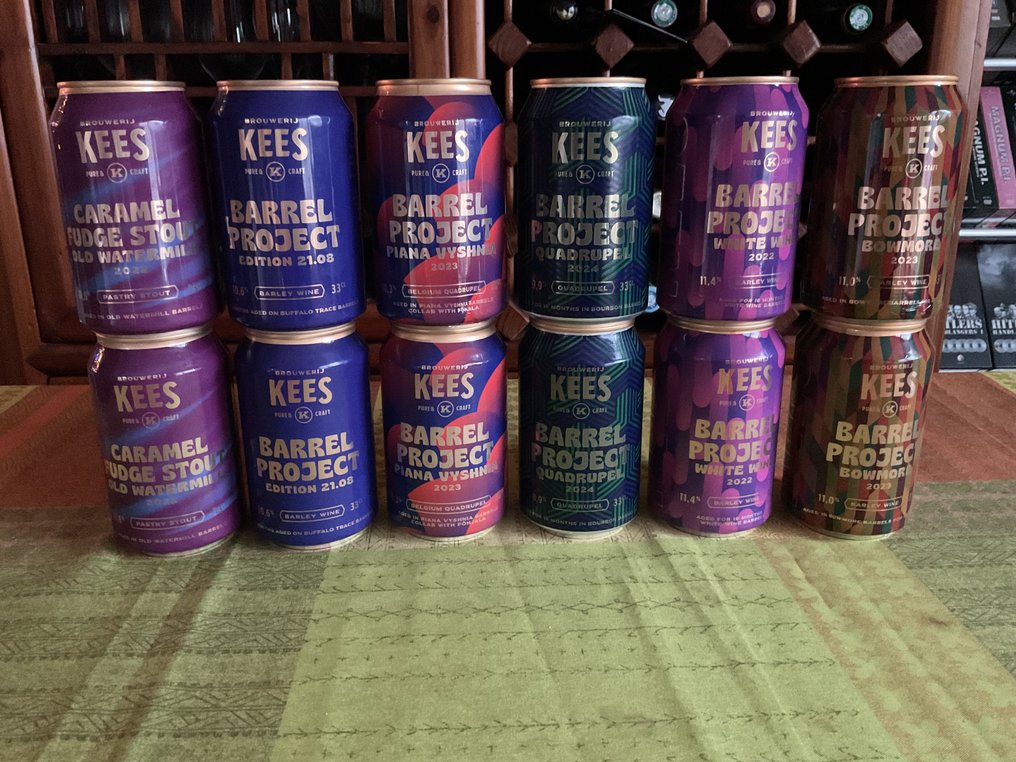 Brouwerij Kees - Barrel Project & Caramel Fudge Stout - 33cl -  12 flaskor  #1.0