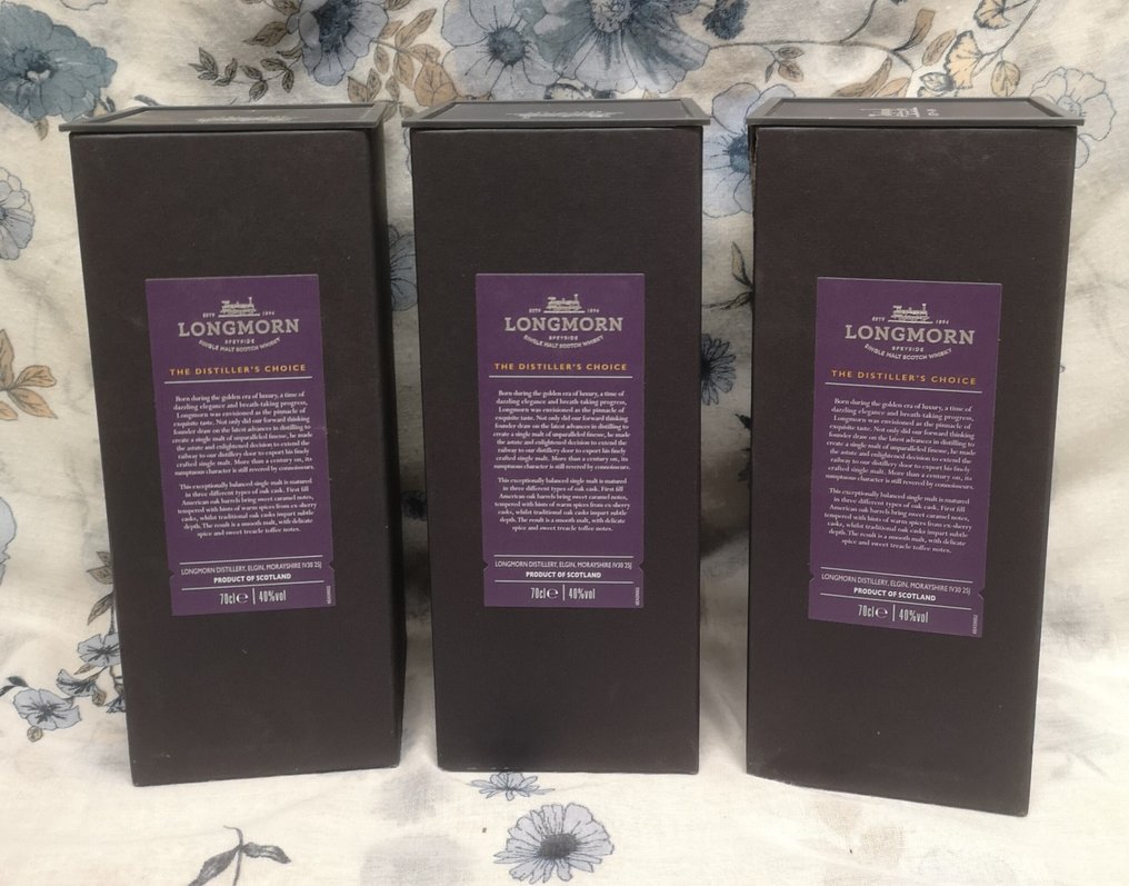 Longmorn Single Malt  - 70cl - 3 pullojen #2.1