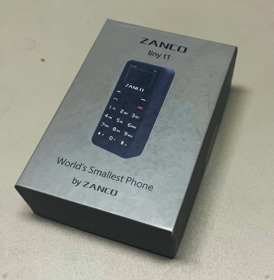 The World's smallest mobile phone by ZANCO tiny t1 - Κινητό τηλέφωνο - Στην αρχική του συσκευασία #2.1